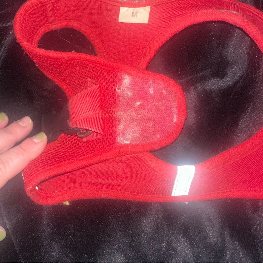Red Voyager Step In Harness Medium